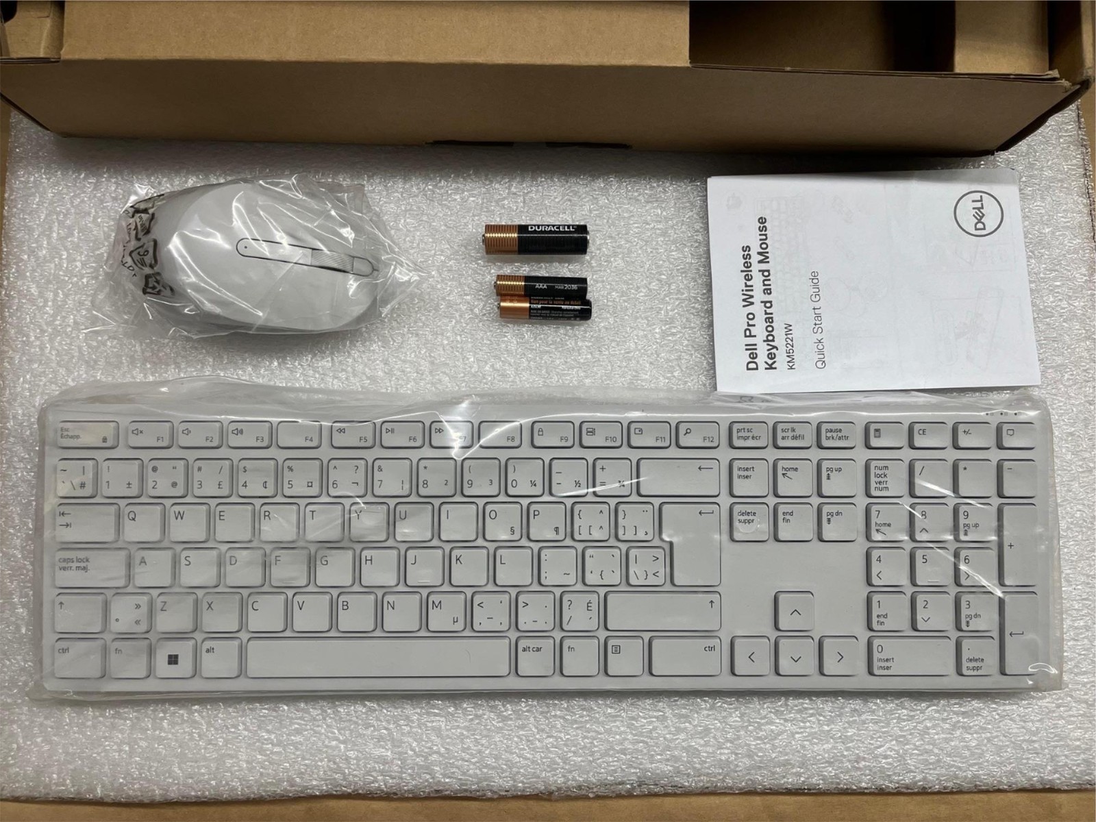 Dell KM5221W-US color: White