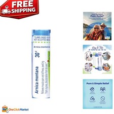 Arnica Montana 30C - Plant-Powered Relief for Muscle Pain  Bruises, 80 Pellets