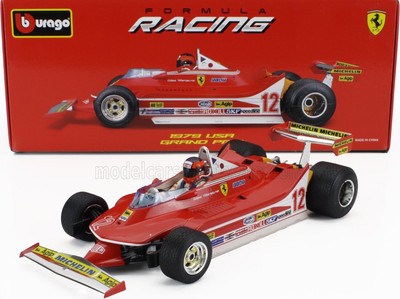 再値下げFerrari 312T2 77’ Gilles Villeneuve Premium Collectibles 1:24 Gilles Villeneuve Ferrari 312T5 #2