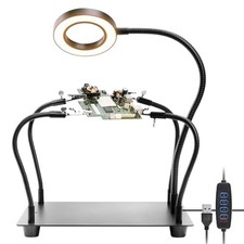Helping Hands Soldering, PCB Holder Soldering Station Third Hand Tools with 5...