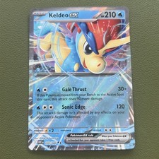 Pokémon TCG Keldeo EX 030/086 Double Rare White Flare Mint NM Condition