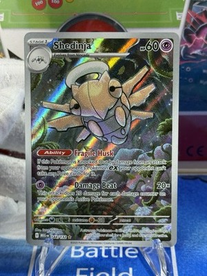 2025 Pokemon Mega Evolution Shedinja Illustration Rare #144/132