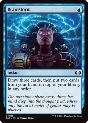 Brainstorm - 113 - NM - Commander: Duskmourn: House of Horror