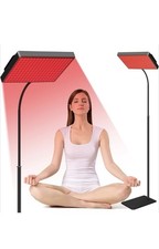 Red Light for Face,Red Light Lamp with Stand Panel Led 660nm  850nm