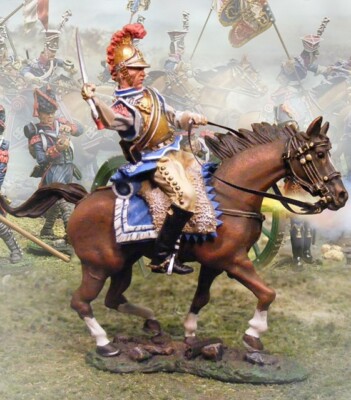 Collectors Showcase - Napoleonic French Carabinier Attacking