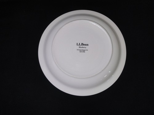 Vintage L.L. Bean Blueberry Serving Bowl 9.5" and Platter 12", 2 Piece Set - Picture 7 of 14