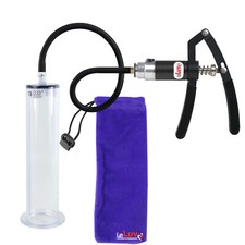 LeLuv Primo Lite Penis Pump - Wide Flange Cylinder 10 Sizes - Vacuum or Inflate