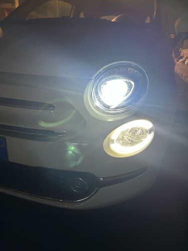 LAMPADE LED FIAT 500 HYBRID 2023 CINQUECENTO ANABBAGLIANTI CANBUS 100W - Foto 2 di 4