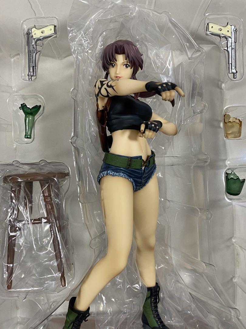 BLACK LAGOON Revy 原型製作1/6スケール塗装済み完成品 New Line Black Lagoon Revy 1/6 Action Figure for sale online
