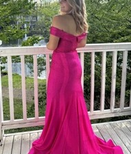Sherri Hill Pink Prom Dress Size 2