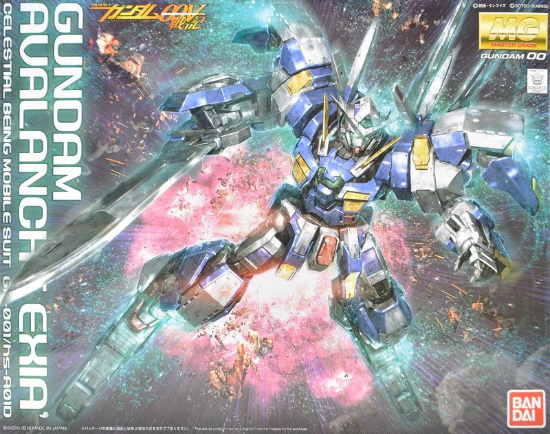 BANDAI MG 1/100 GN-001/hs-A01D GUNDAM AVALANCHE EXIA Dash Model