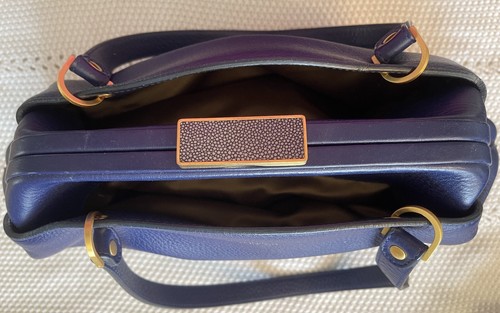 Beautiful and Rare Blue Smythson Hand/Shoulder Bag - Barely Used