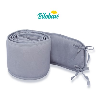 Breathable Mini Crib Bumpers Padded For Baby Crib 1 Piece Safe 38
