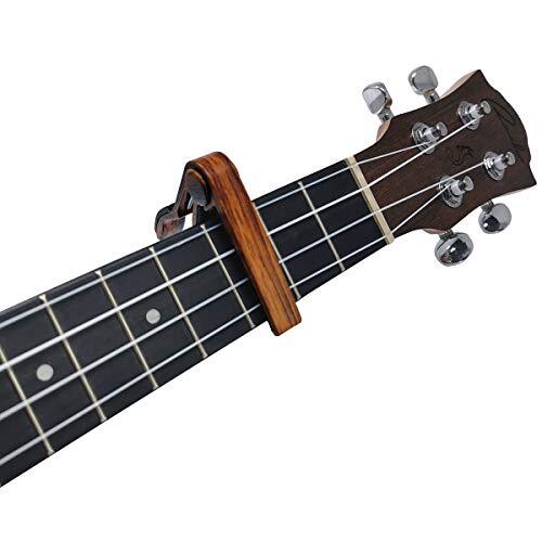 Ukulele Capo, Ukulele Klemme, Ukulele Clip, Farbe, für Palisander - Bild 4 von 7