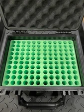 6mm Bench Rest 6BR Cartridge Spartan Ammo Box Case Waterproof Lockable Vented