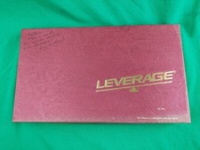 Vintage 1979 Leverage Board Game, Intact Pre-owned 