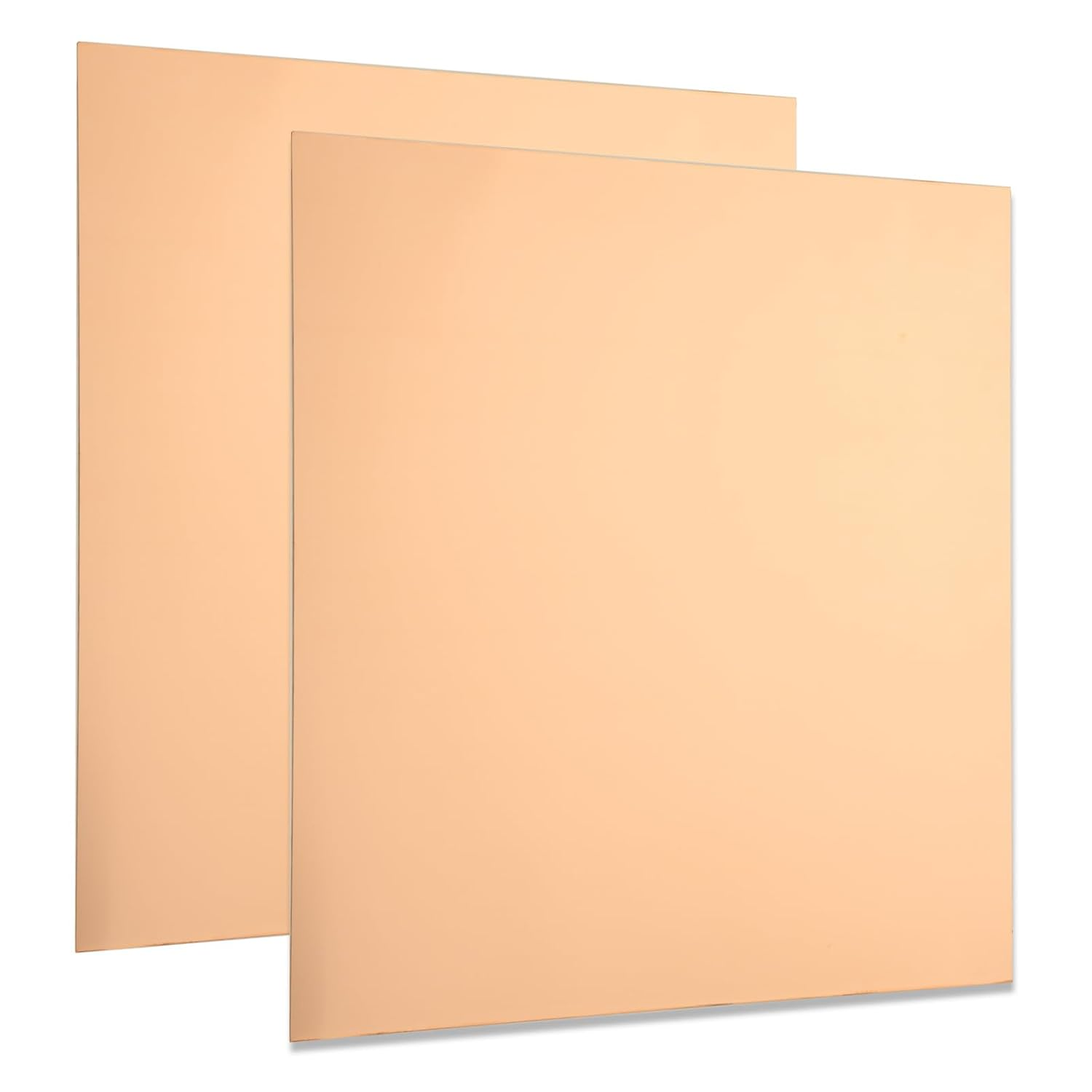 2 Pcs Pure Copper Sheet 12 X 12