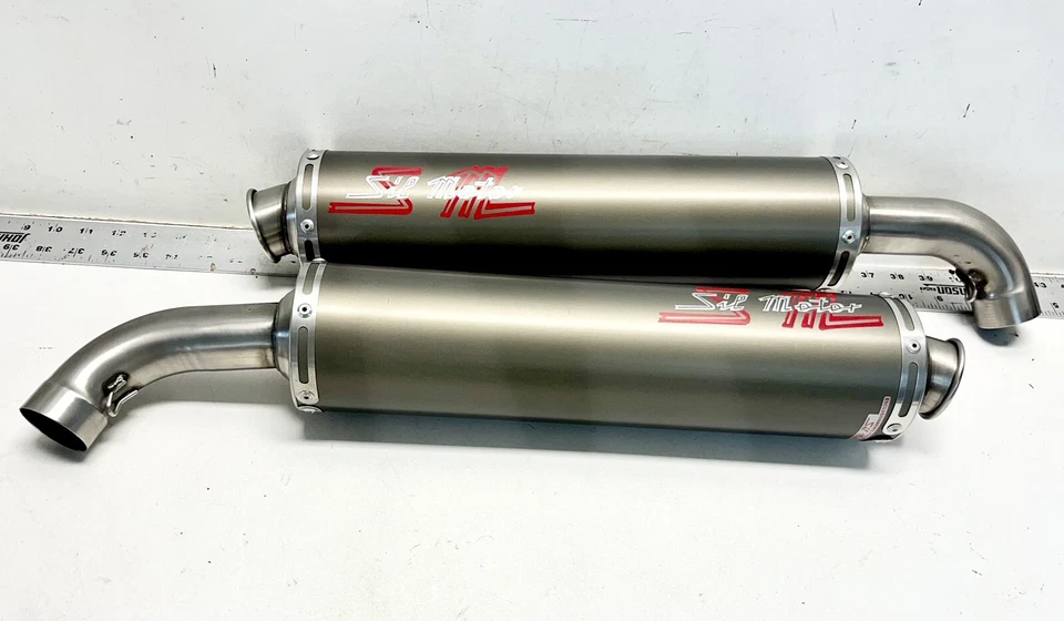 Алюминиевые глушители для выхлопной системы с высоким креплением Ducati Monster 620 695 900ie S4 - Изображение 4 из 4