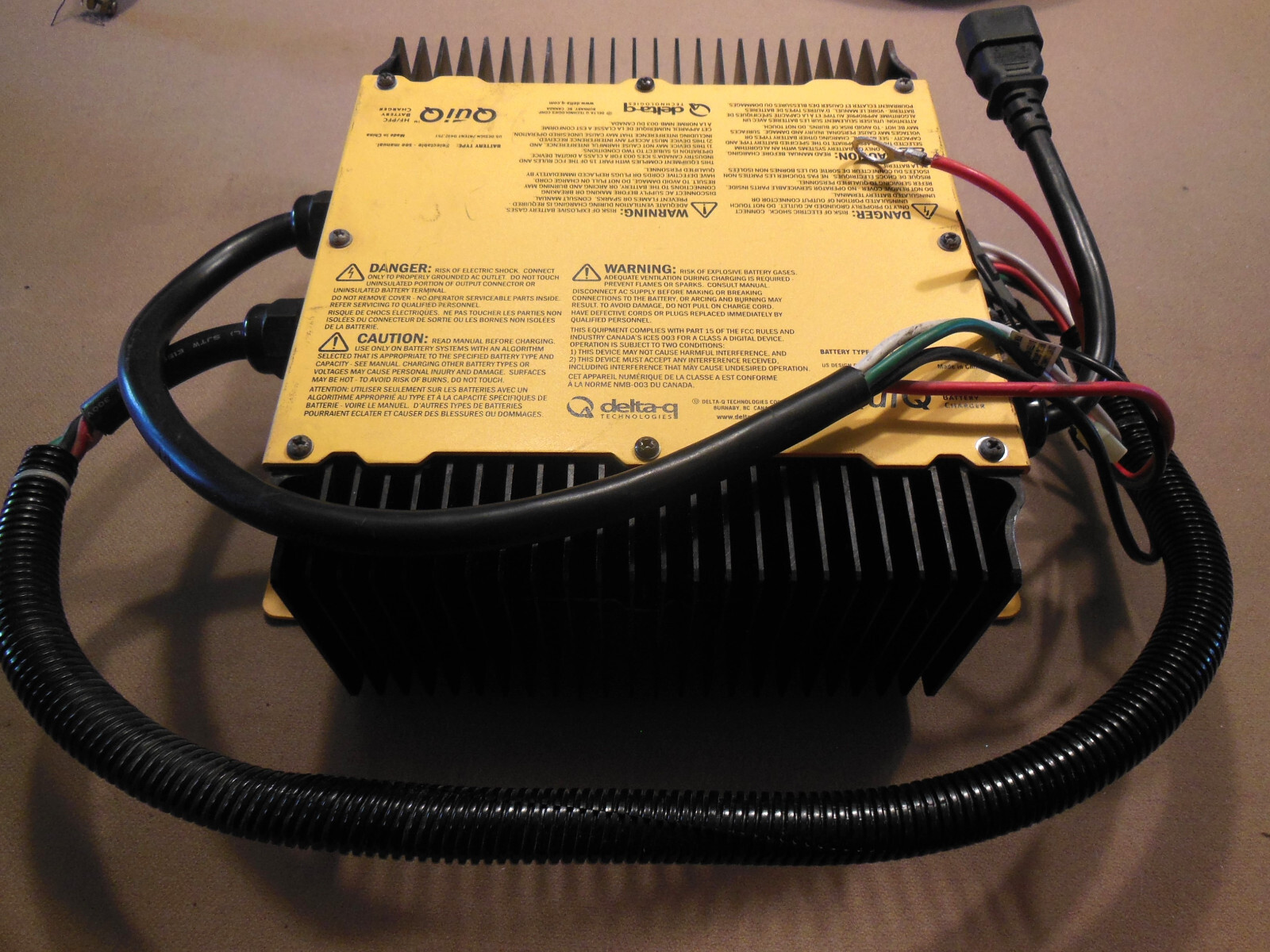 GEM Car Charger, DeltaQ QuiQ Charger 72 volt,922720004B, Factory Rebuilt 3/24 eBay