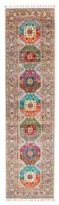 Hand-knotted Rug (Carpet) 2'8X10', Erzari mint condition