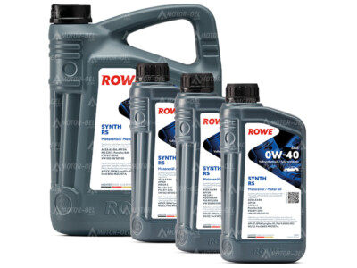 8 Liter (5L+3L) ROWE HIGHTEC SYNTH RS SAE 0W-40 BMW MB FIAT FORD VW Porsche