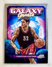Christian Laettner 2023-24 Topps Chrome Cosmic Galaxy Greats Card No GG-34