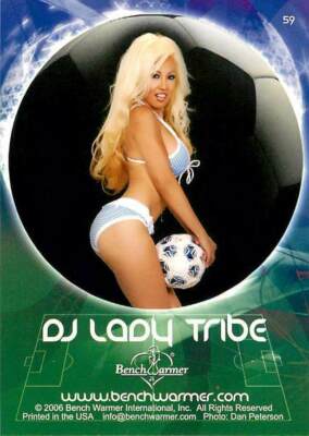 DJ LADY TRIBE - 2006 BENCH WARMER - World Cup Soccer - VERY SEXY