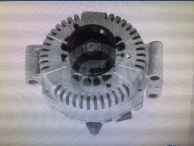 Alternador de 300 amperios alto Mercury Mountaineer V6 4,0 L 2001-2002 2003 2004 4G Foto 3 de 4