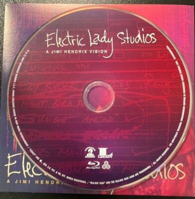 Jimi Hendrix - A Jimi Hendrix Vision: Electric Lady Studios (2021) Blu-ray