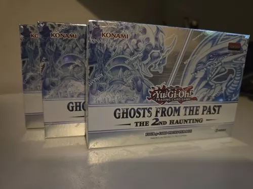 Yugioh GHOSTS FROM THE PAST: The 2nd Haunting Mini Box 1st Edition 4 Packs GFP2