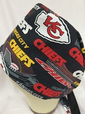 Men/Women Surgical Scrub Cap Lined Kansas City Very Cool 100 Cotton