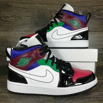 air jordan 1 mid women's multicolor