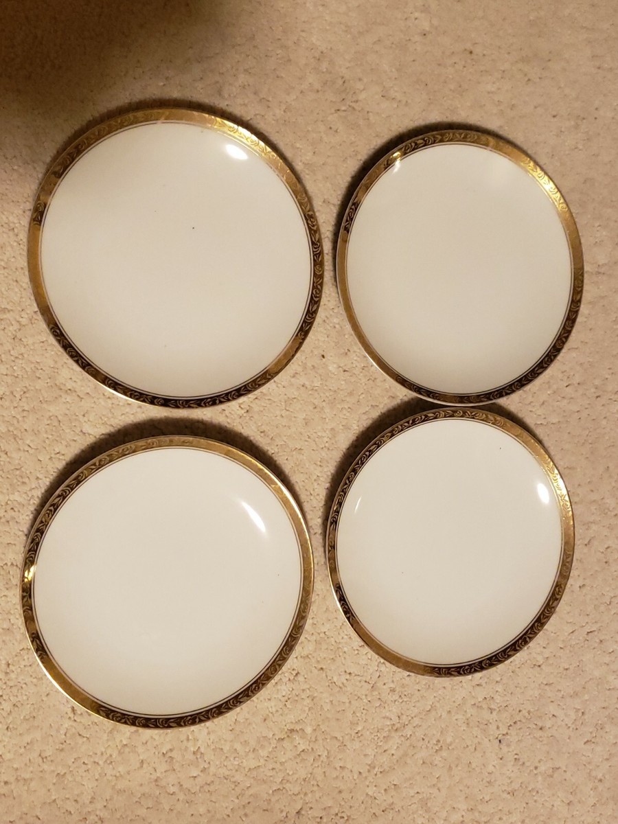 NORITAKE ASHLEIGH 6224 Set of 4 Plates 7