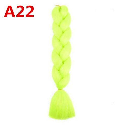 60cm JUMBO Braiding Hair Synthetic Fiber Crochet Braid Kanekalon Extension AD - Picture 33 of 102