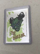 GOOSEBUMPS THE HORROR  6 FOIL STICKER CARD SERIES ONE TOPPS 1996
