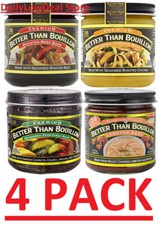 Better Than Bouillon 8 oz Variety - Beef, Chicken, Vegetable, Lobster