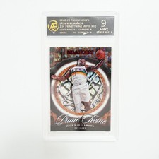 2020-21 PANINI HOOPS ZION WILLIAMSON #23 PRIME TWINE HYPER RED 03/99 MINT 9 !