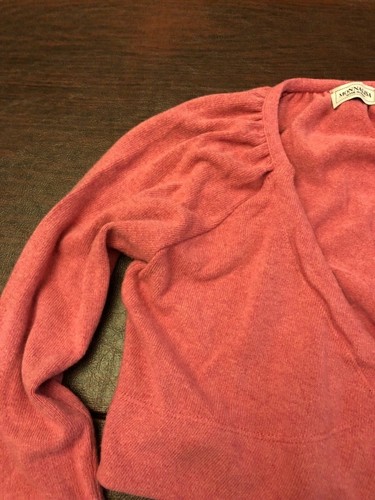 Monnalisa Girls Sweater Bolero Size 9 Color Rose pink - Picture 4 of 10