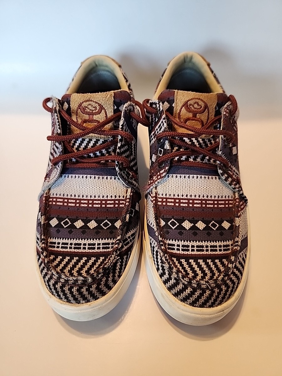 Hooey Twisted X Loper Dark Baja Casual Shoes Sneaker MHYC025 Men's 7M  Womens