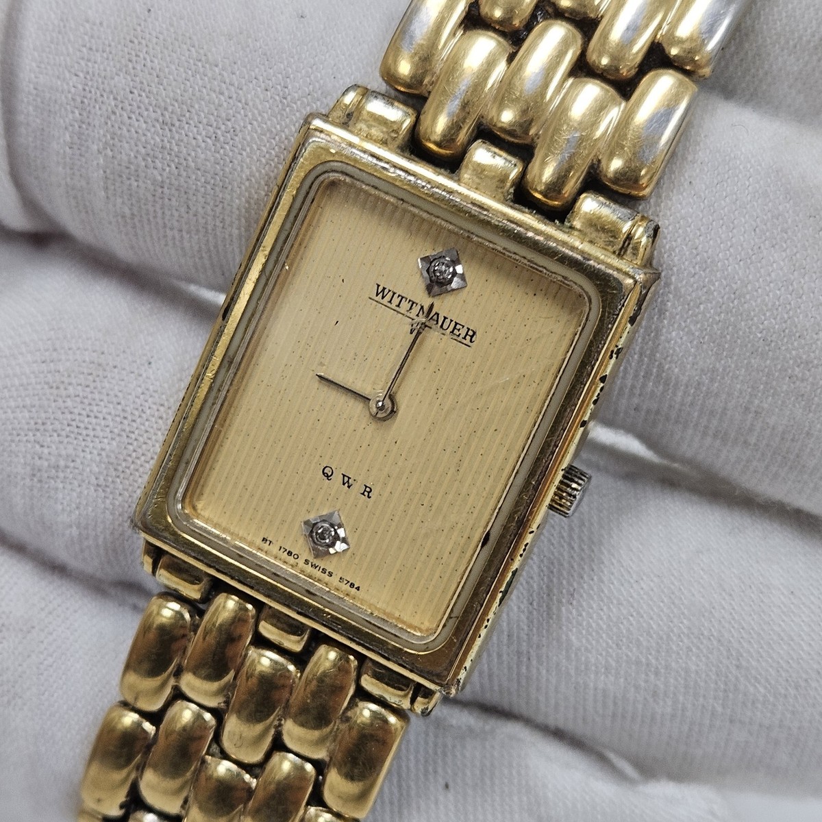腕時計 WITTNAUER Vintage Longines Wittnauer “St. Moritz”, Art Deco Tank