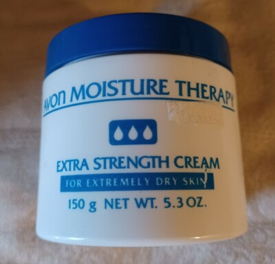 Avon Moisture Therapy Extra Strength Cream Extremely Dry Skin 5.3 Oz NOS