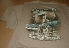Original Troy Landry Alligator Gator Swamp People L t-shirt Choot Em Shoot Them