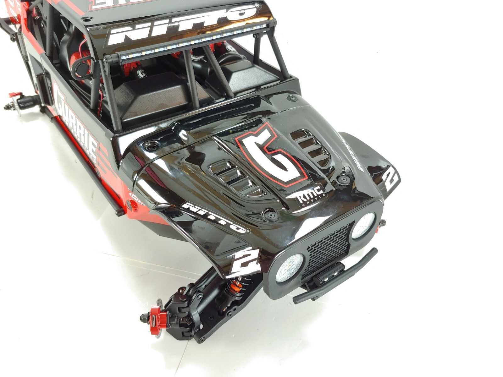 NEW Losi Hammer Rey 1/10 4wd Rock Racer Roller Slider Chassis w/ Full