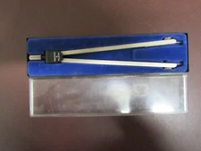 Weems & Plath Germany:  7" Matte Nickel Navigation Divider (Vintage)