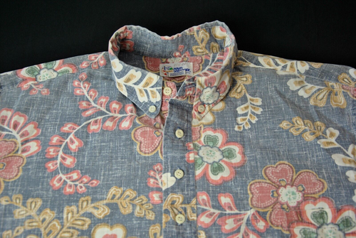 Reyn Spooner Hawaiian Aloha Shirt Floral Flower XL 8824S - Picture 4 of 5