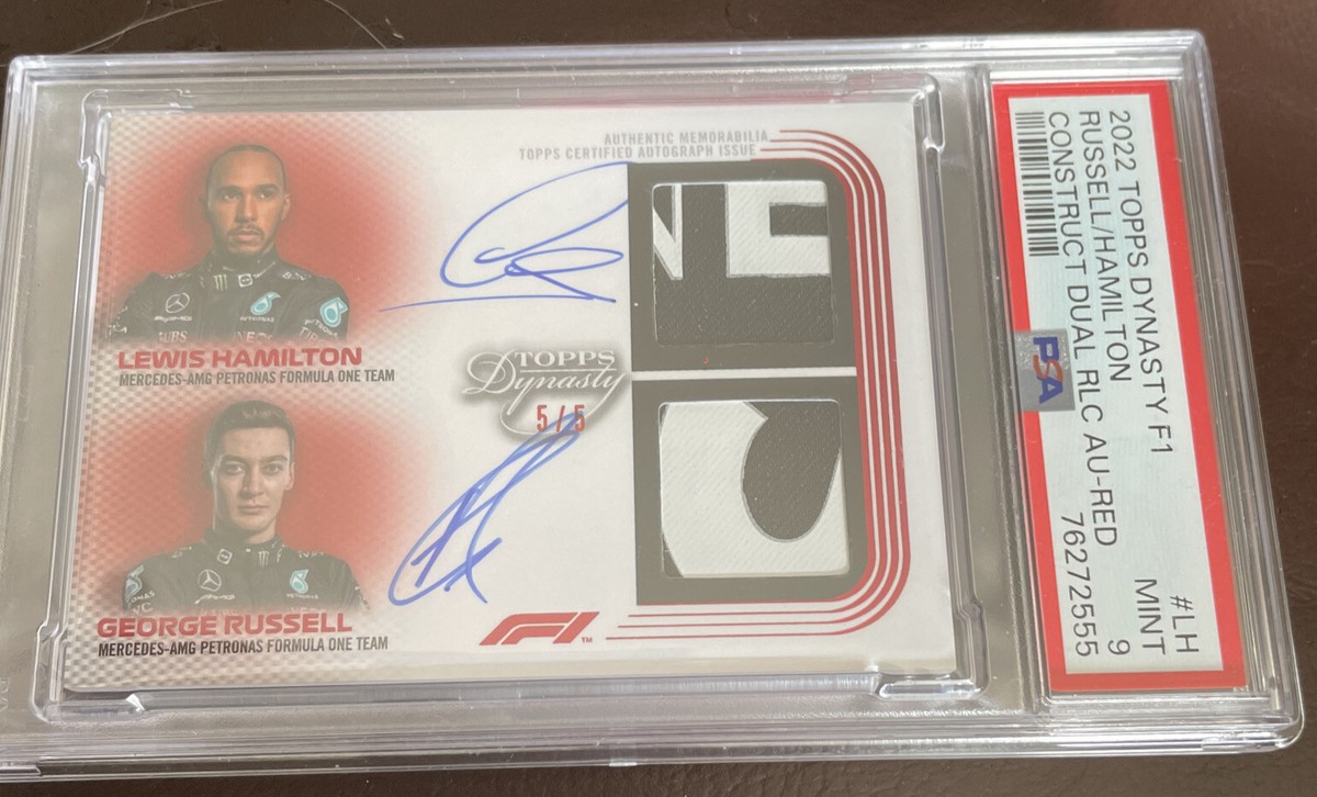 世界2枚！Topps Dynasty F1 ハミルトンBLACK Autoセット 世界2枚！Topps Dynasty F1 ハミルトンBLACK Autoセット Amazon.co.jp