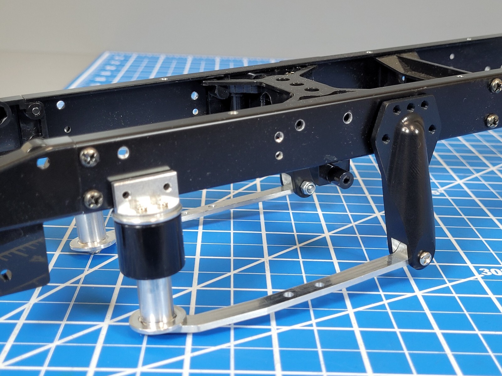 JP Garage Paraurti In Alluminio + Set Protezione Per Tamiya 1/14 King Hauler E Grand Knight