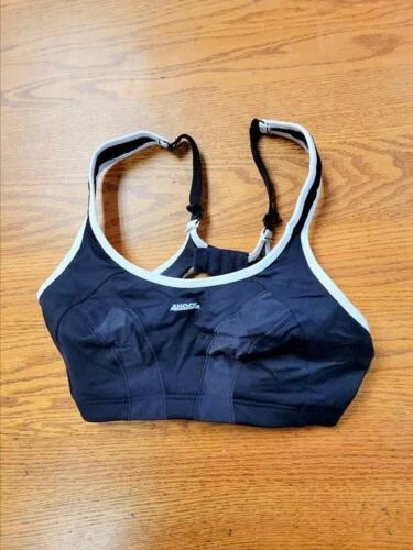 Brasieres y sólido negro Shock Absorber bra sets para Mujeres