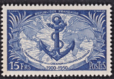 TIMBRE 1951 FRANCE YVERT N° 889-N**.TB-VOIR SCAN R/V-
