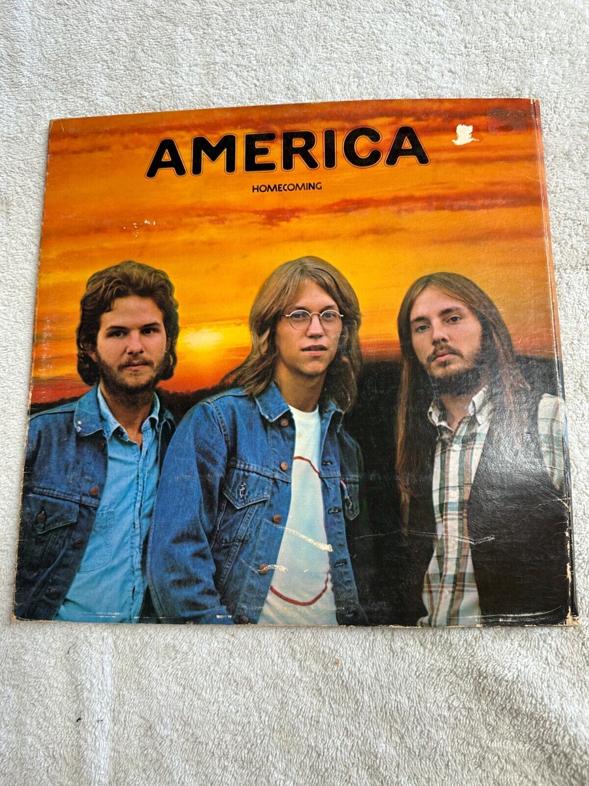 AMERICA,  " HOMECOMING " ,  CLASSIC  AMERICA, FOLKROCK COLLECTIBLE,  good